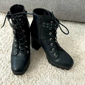 Black booties